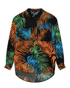 Рубашка с принтом "разноцветные листья" Dan Maralex