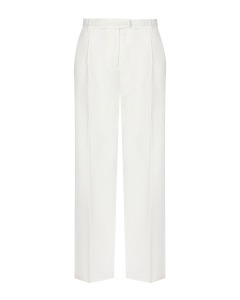 Белые брюки-палаццо TWINSET