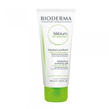 Bioderma Отшелушивающий гуммирующий гель с микрогранулами, 100 мл (Bioderma, Sebium)