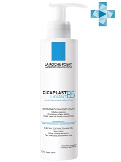 La Roche-Posay Очищающий гель Lavant B5 для чувствительной и склонной к раздражению кожи лица и тела, 200 мл (La Roche-Posay, Cicaplast)