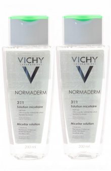 Vichy Комплект Нормадерм Мицеллярный Лосьон, 2 шт. по 200 мл (Vichy, Normaderm)