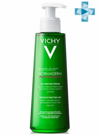 Vichy Очищающий гель для умывания для нормальной и комбинированной кожи Phytosolution, 400 мл (Vichy, Normaderm)