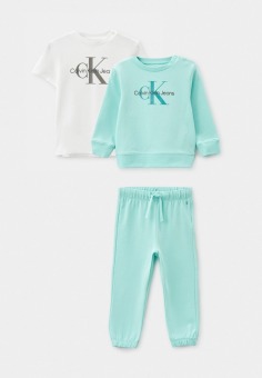 Свитшот, футболка и брюки Calvin Klein Jeans