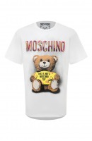 Хлопковая футболка Moschino