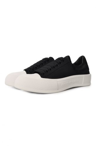 Текстильные кеды Deck Plimsoll Alexander McQueen