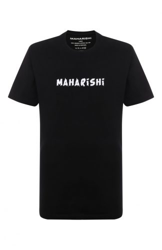 Хлопковая футболка Maharishi