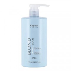 KAPOUS Освежающий бальзам для волос оттенков блонд серии Blond Bar 750.0