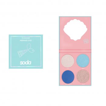 SODA EYESHADOW PALETTE #letsbemermaids Тени для век MERMAID EYES