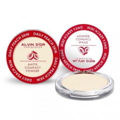 ALVIN D'OR ALVIN D’OR Пудра компактная Daily Peach Skin